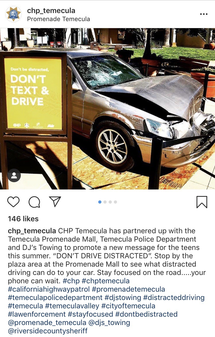 Instagram post of Rancho towing company